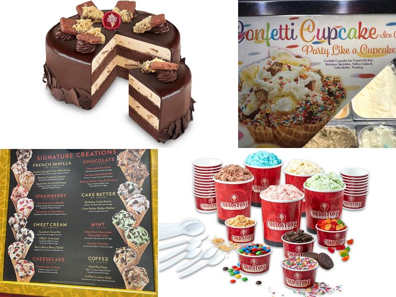 Cold Stone Creamery Menu