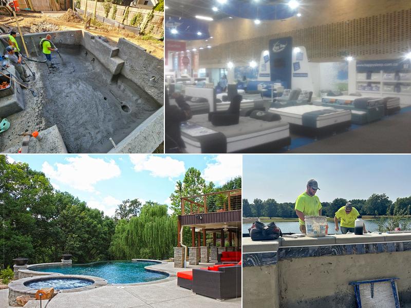 Baker Pool Construction