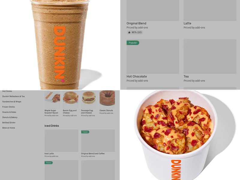 Dunkin' Menu