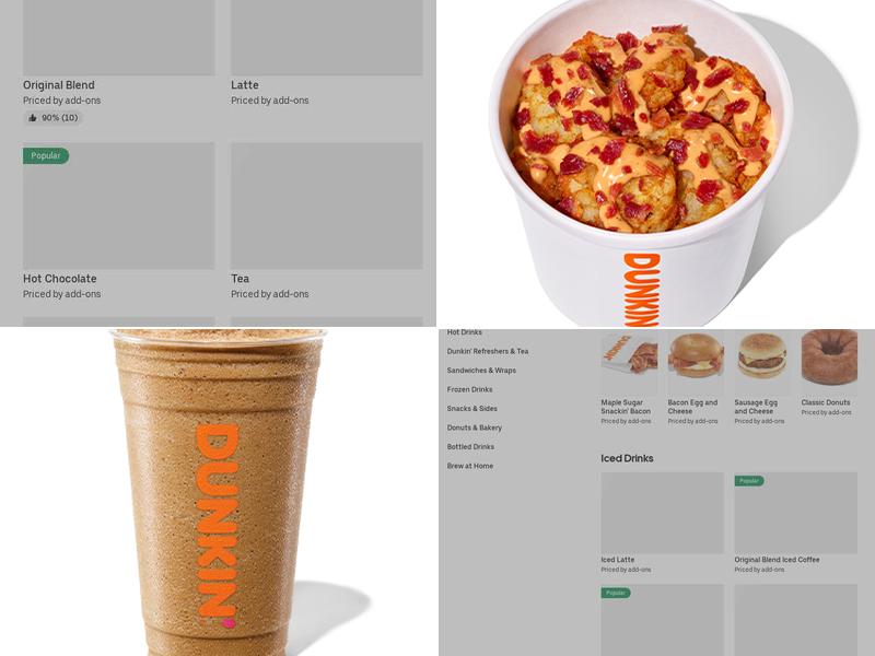 Dunkin' Menu