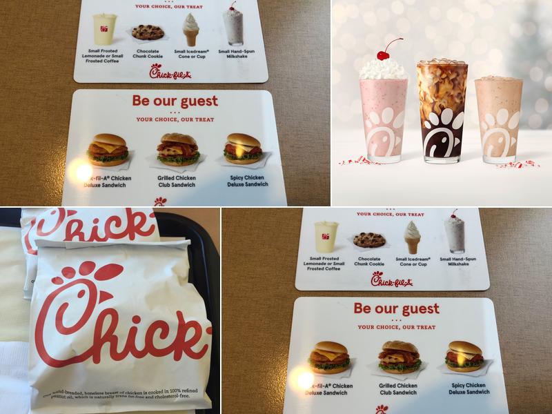 Chick-fil-A Menu