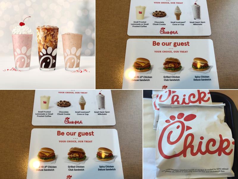Chick-fil-A Menu
