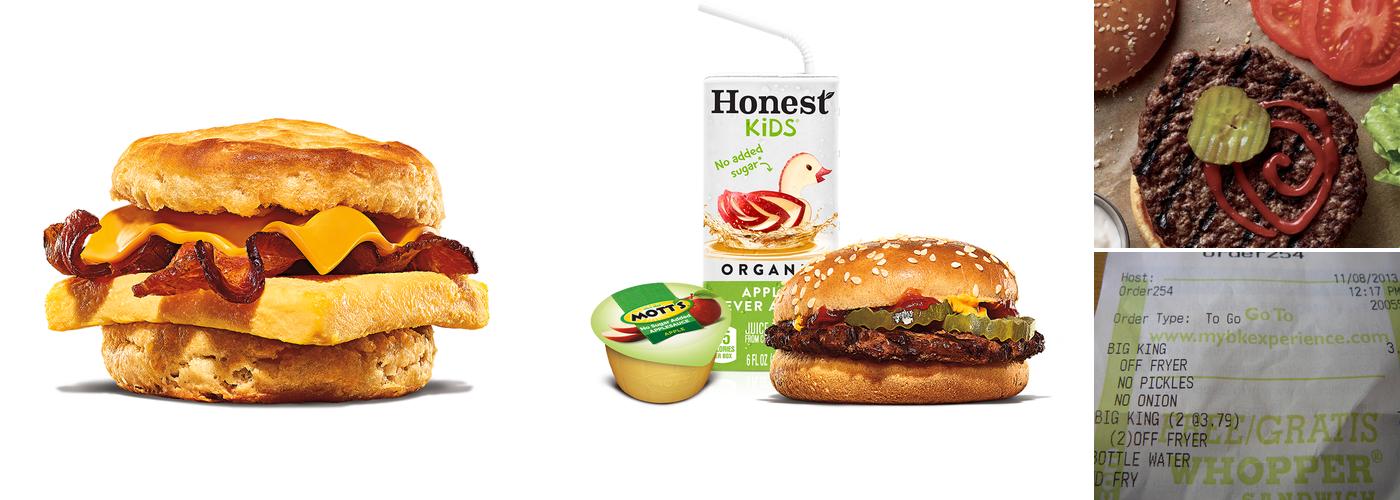 Burger King Menu