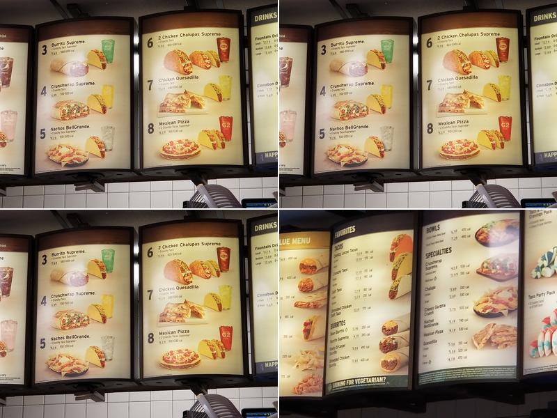 Taco Bell Menu
