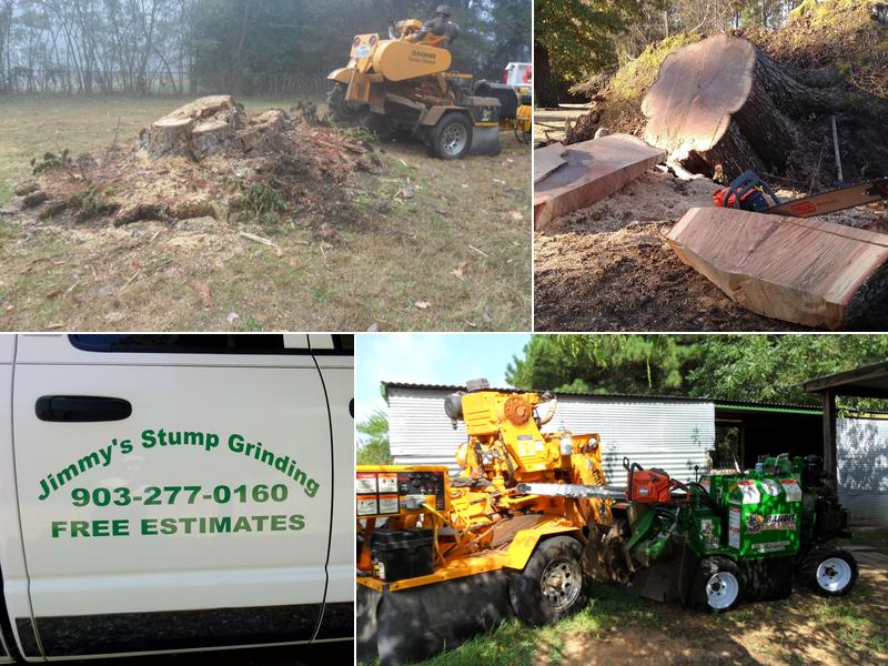 Jimmys stump grinding service