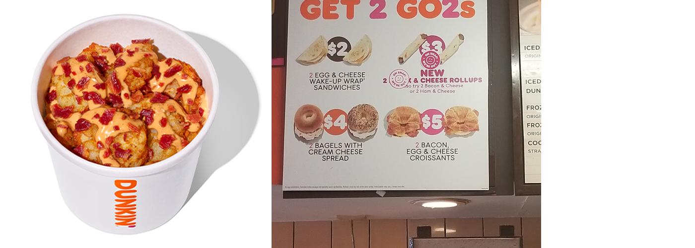 Dunkin' Menu