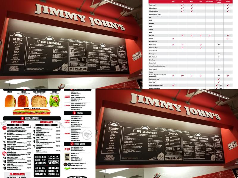 Jimmy John's Menu