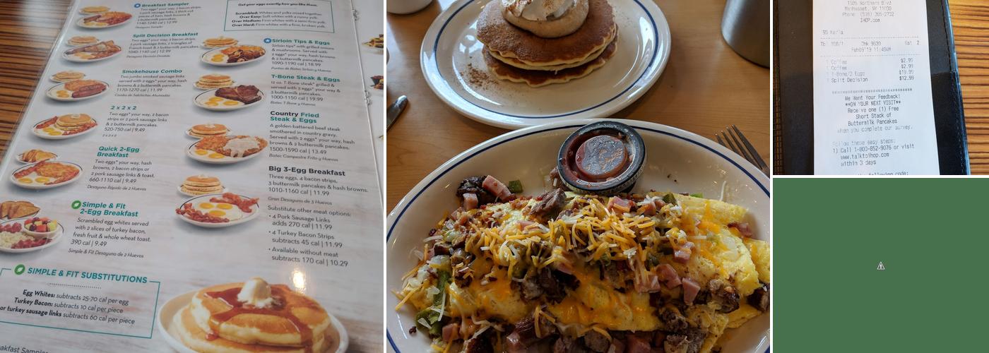 IHOP Menu