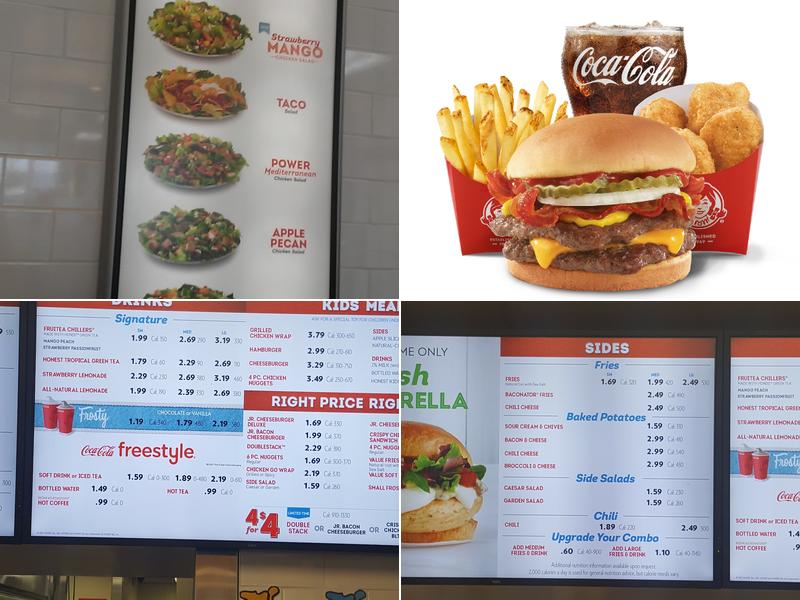 Wendy's Menu