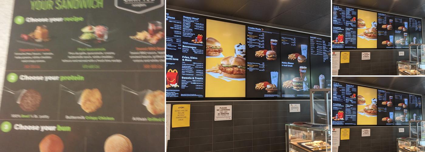 McDonald's Menu