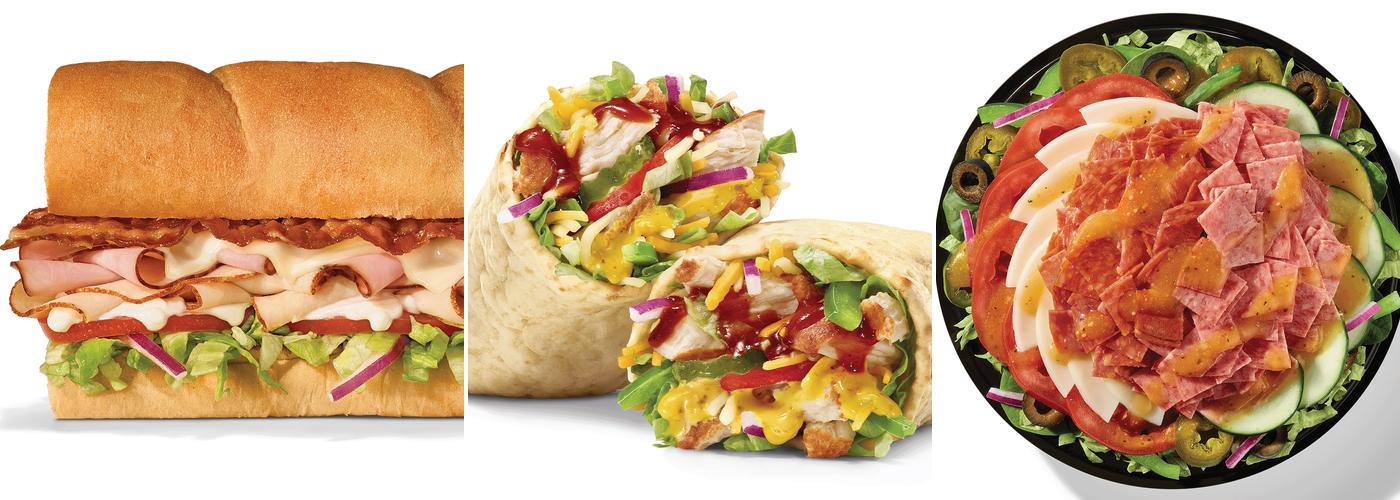 Subway Menu