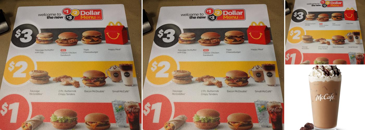McDonald's Menu