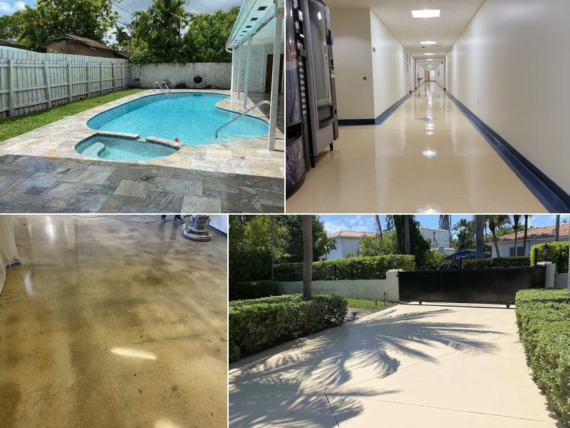 1 in marble and concrete Polish