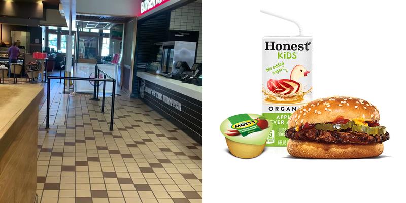 Burger King Menu
