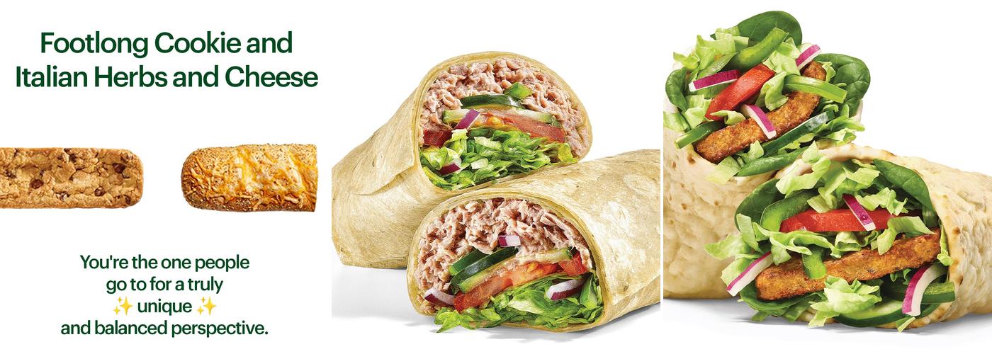 Subway Menu