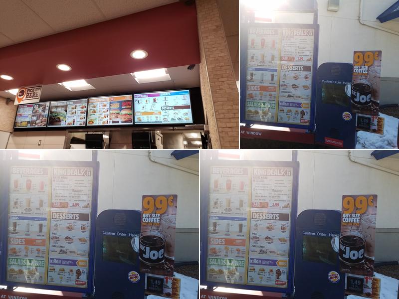 Burger King Menu