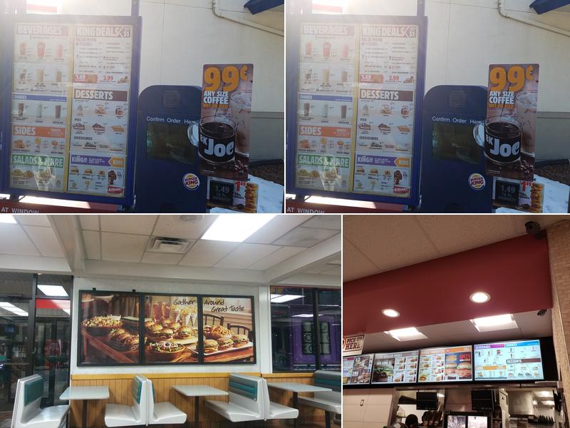 Burger King Menu
