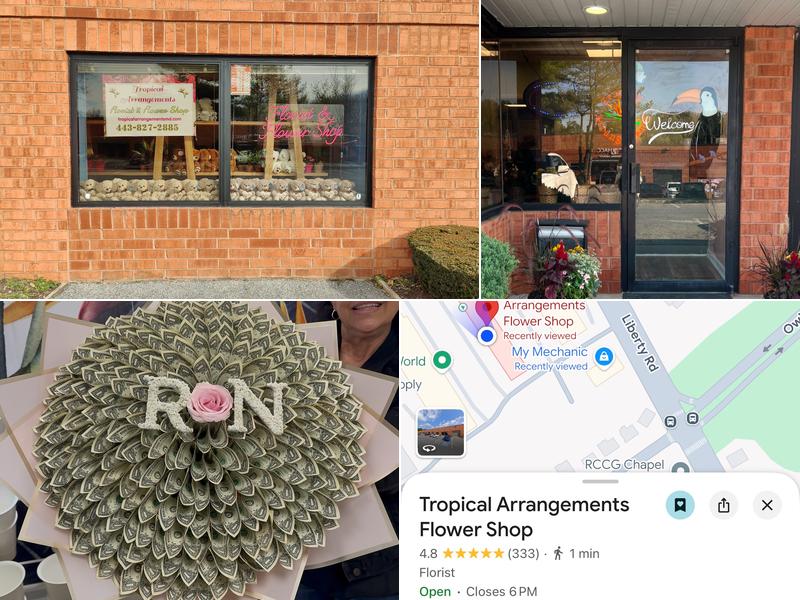 Tropical Arrangements Flower & Plant Shop