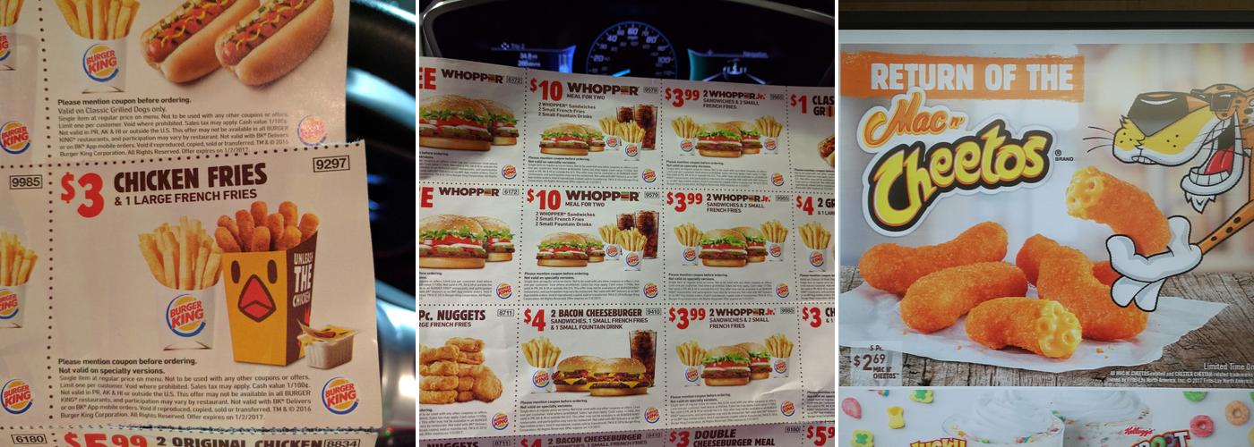Burger King Menu