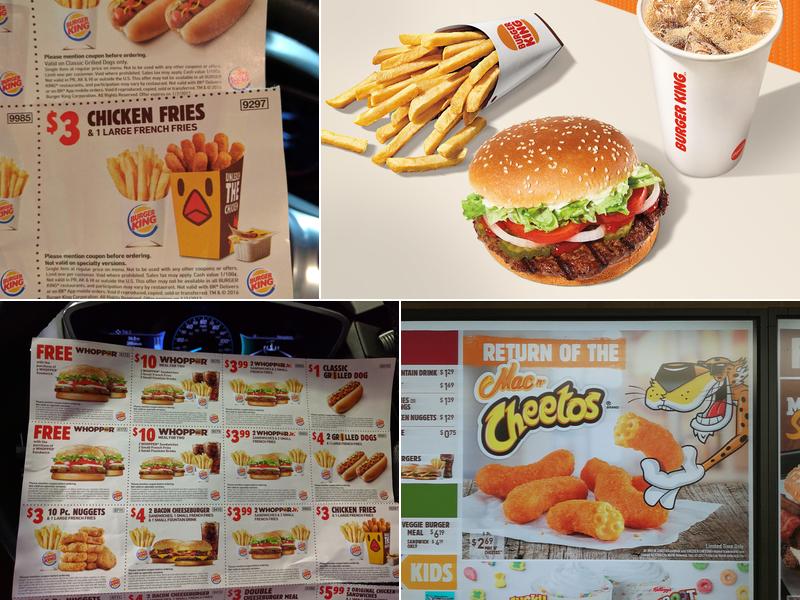 Burger King Menu