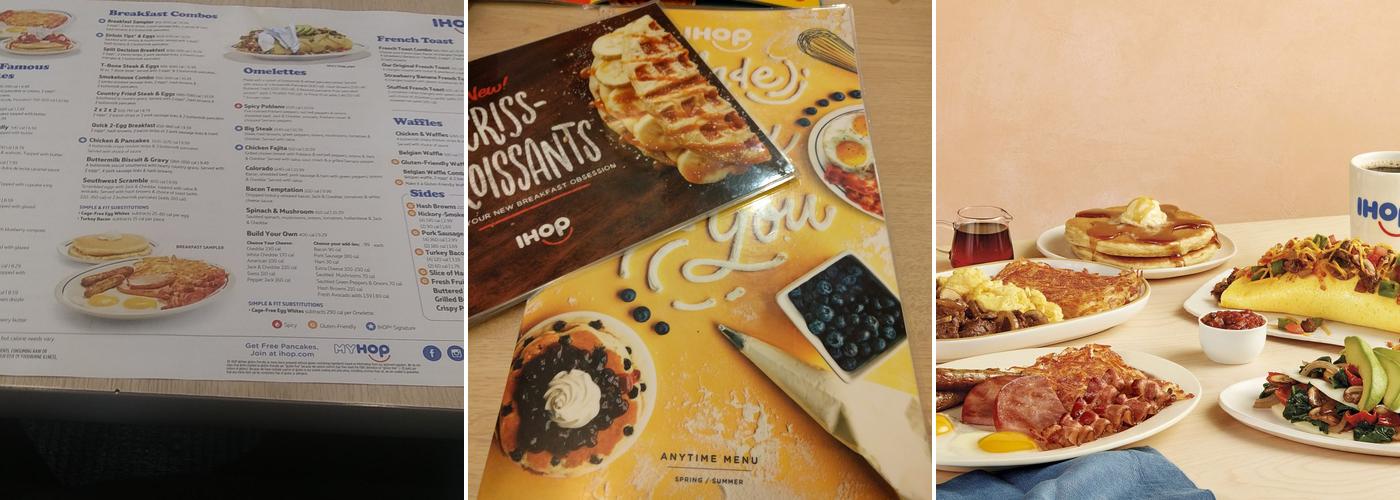 IHOP Menu
