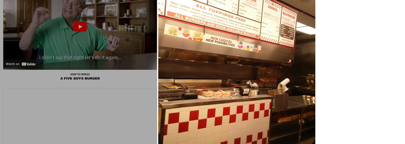 Five Guys Menu