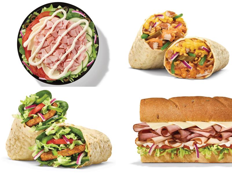 Subway Menu
