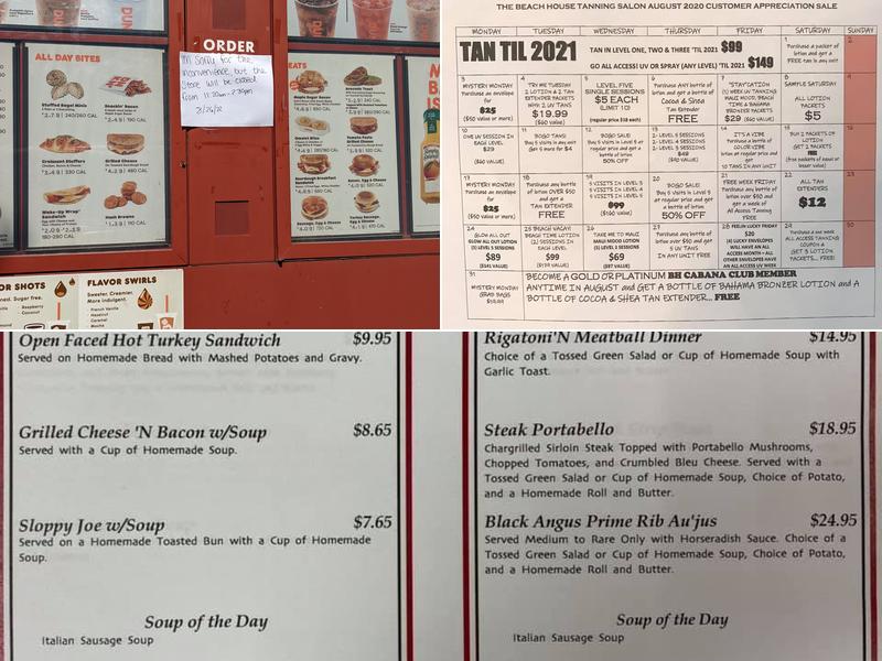 Dunkin' Menu