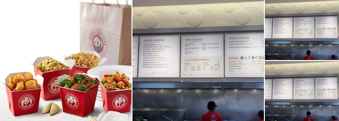 Panda Express Menu