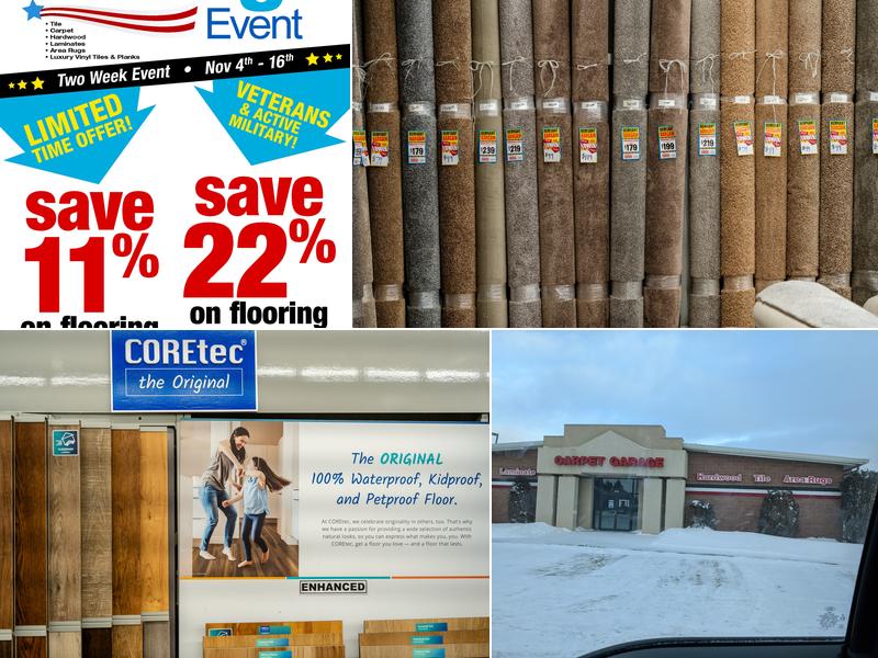 Carpet Garage Flooring Center, Bismarck ND