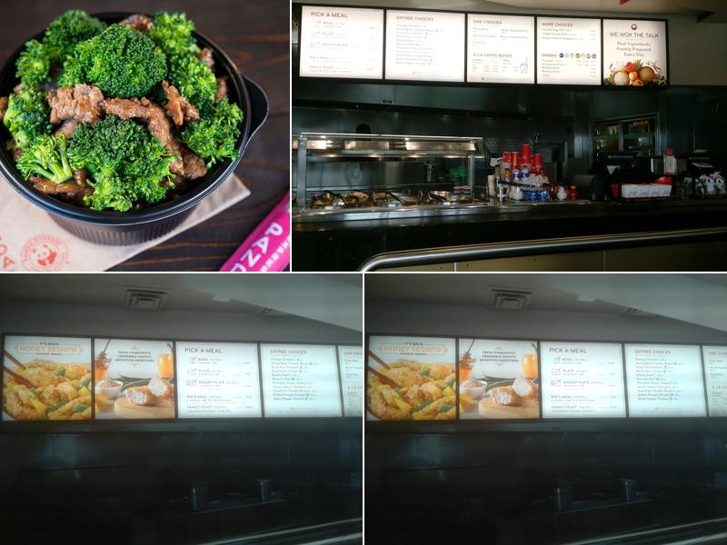 Panda Express Menu