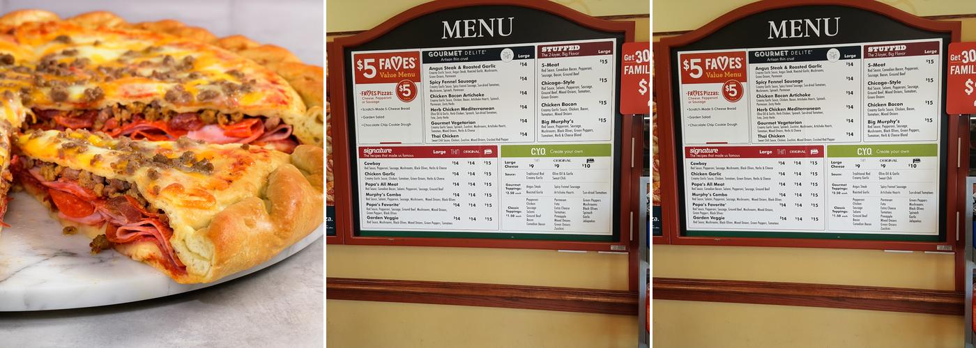 Papa Murphy's | Take 'N' Bake Pizza Menu