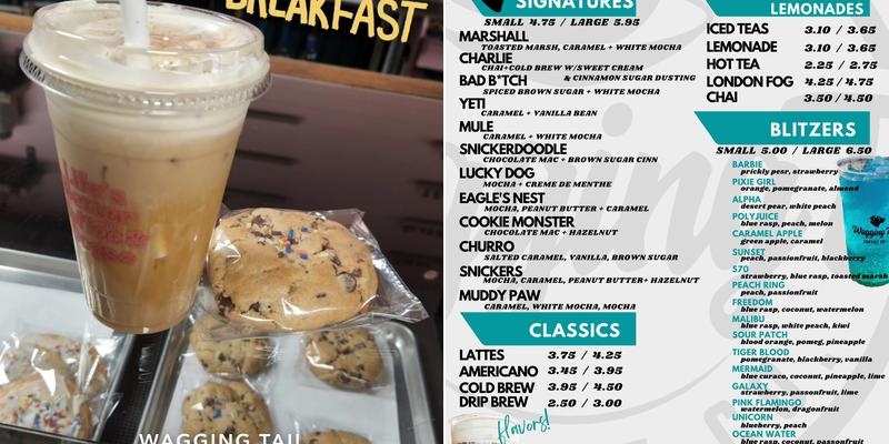 Wagging Tail Coffee Co—Watsontown Menu