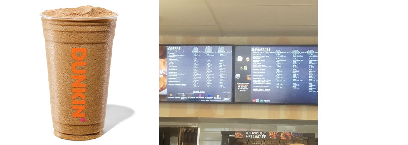 Dunkin' Menu