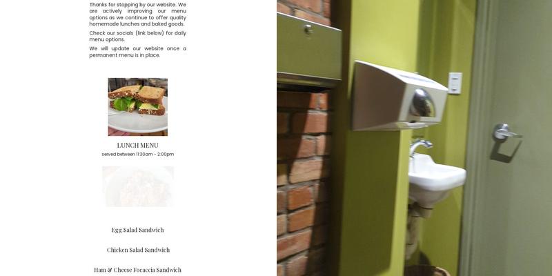 Crow City Coffee Menu