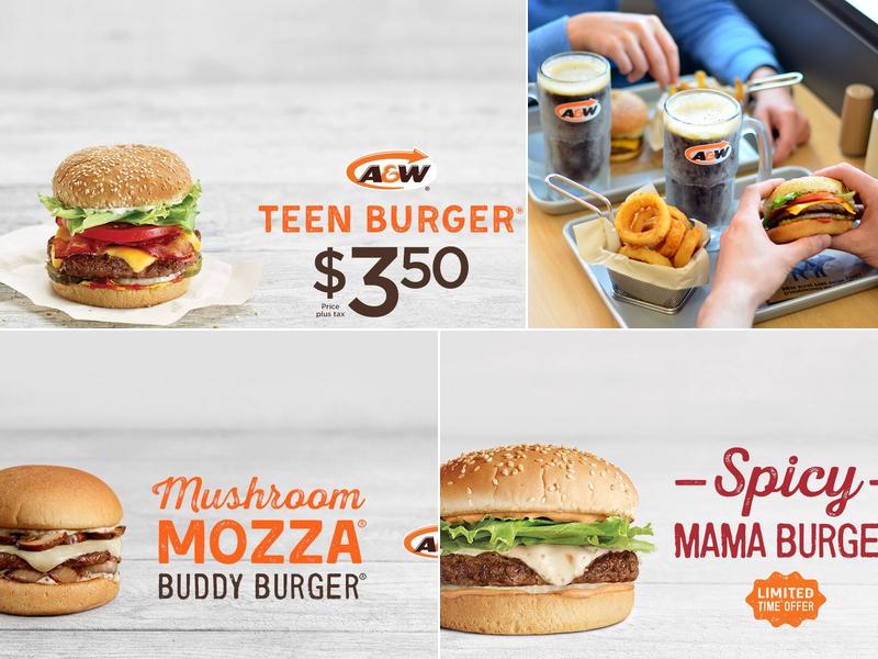 A&W Canada Westbound ONroute,  290 ON-401, West Lorne