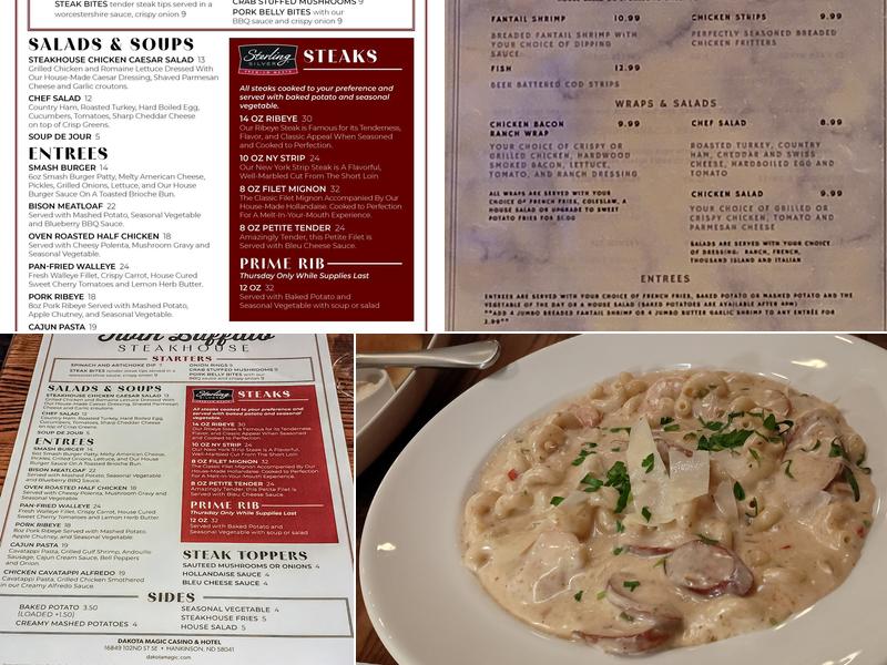 Twin Buffalo Grill Menu