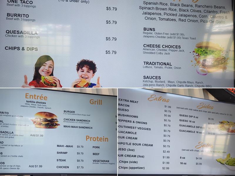 BA Eats Menu
