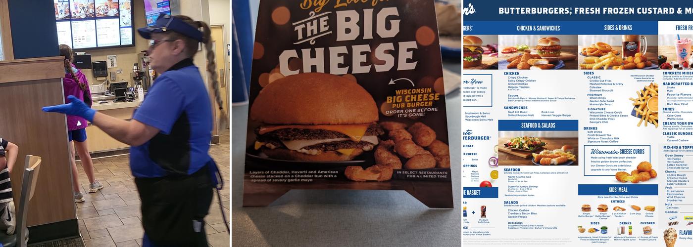 Culver’s Menu
