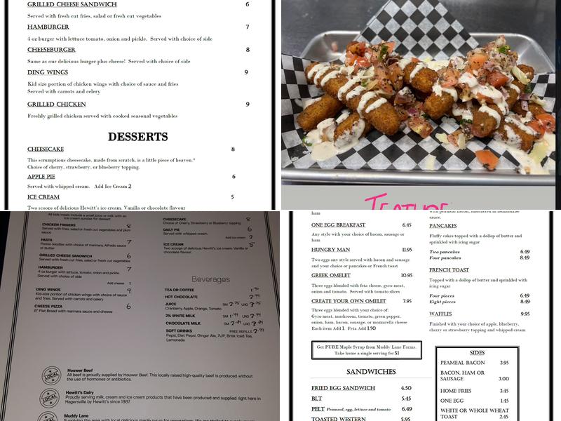 Plank Road Taps & Grill Menu