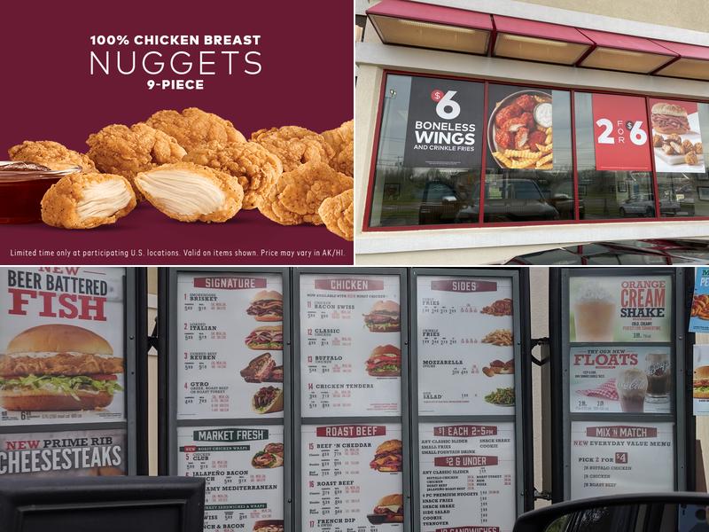 Arby's Menu