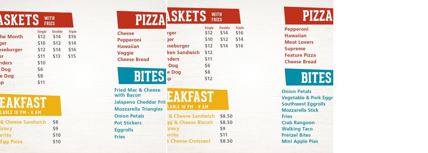 Chi Mon-ee's at FireKeepers Casino Hotel Menu