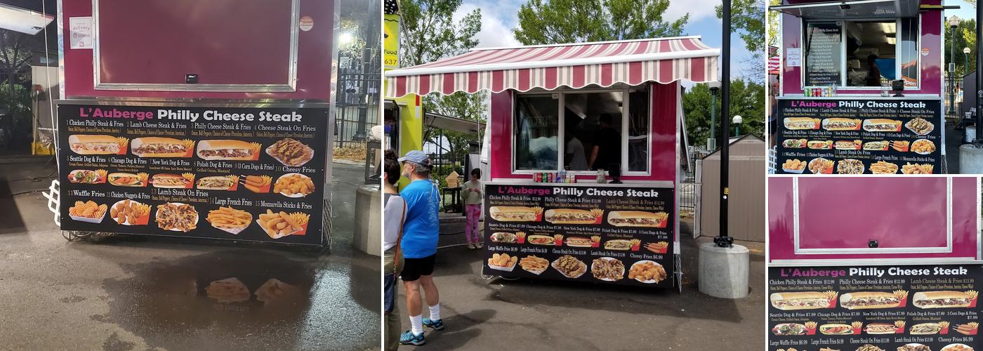 L’Auberge Philly Cheese Steak Menu