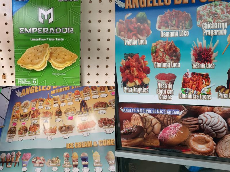 Ángeles De Puebla Ice Cream Menu