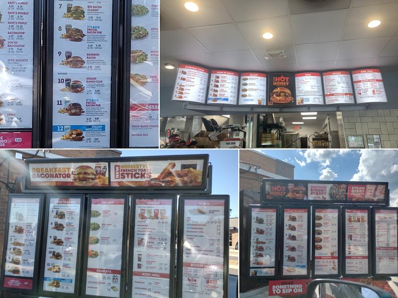 Wendy's Menu