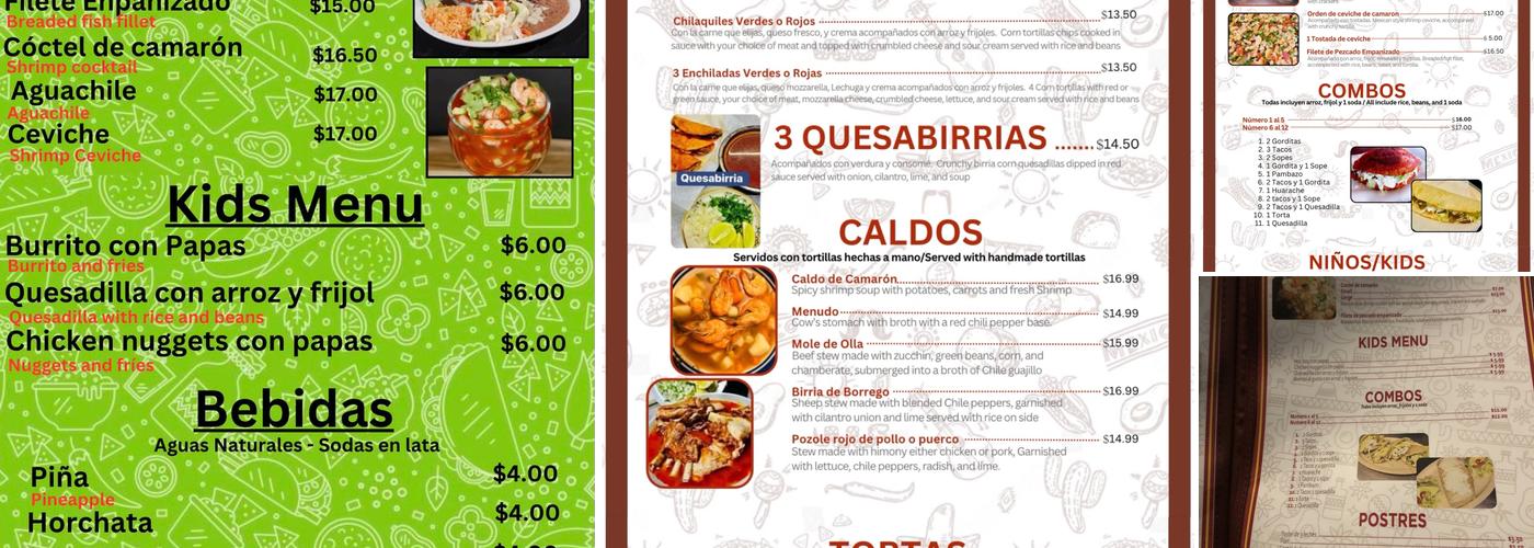 Tenampa mr Menu
