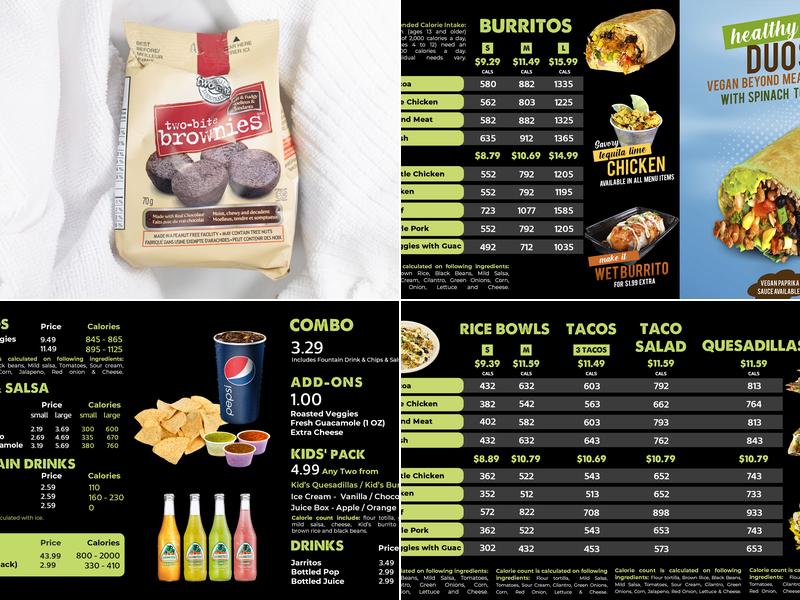 Burrito Guyz Menu