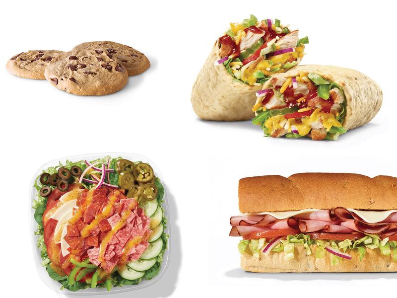Subway Menu