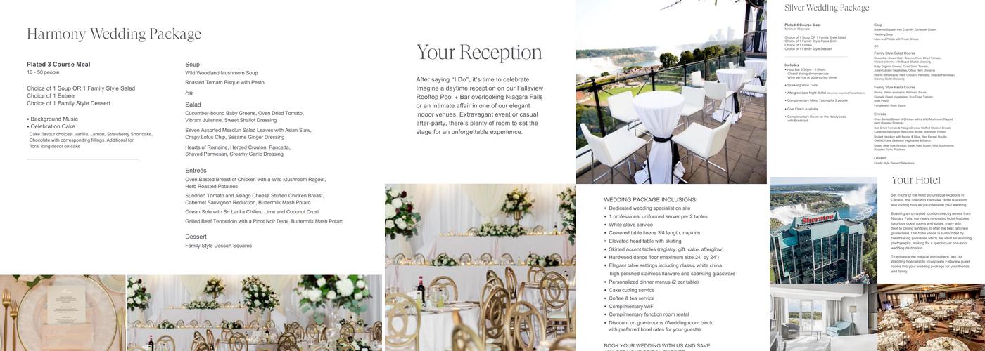 Fallsview Restaurant Menu