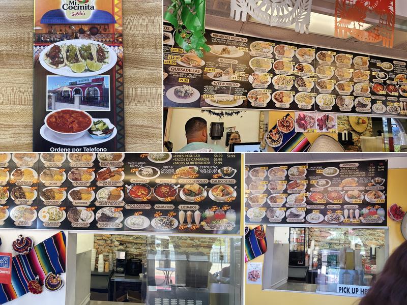 Mi Cocinita Sotelo's Menu